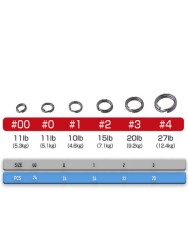 Owner 52804 Split Ring Fine Wire Halka - 2