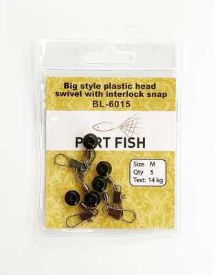Portfish BL-6015 Stoperli Klips - 1