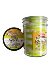 PowerBait Turbo Dough Trout Bait Glow-Chr-White - Berkley