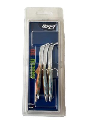 Ragot Raglou 3D Silikon Balık 105mm AYU 3 Adet - 1