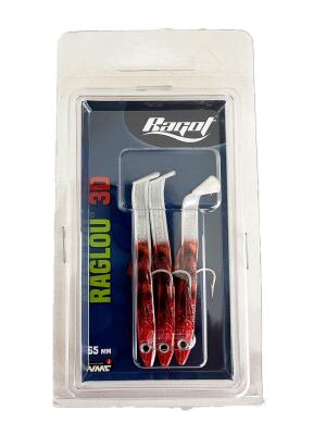 Ragot Raglou 3D Silikon Balık 65mm ABLR 3 Adet - 1