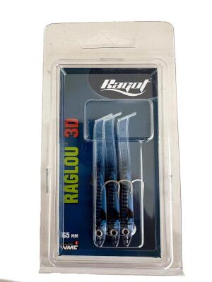 Ragot Raglou 3D Silikon Balık 65mm BM 3 Adet - 1