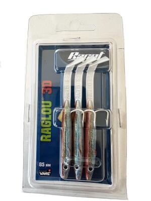 Ragot Raglou 3D Silikon Balık 85mm AYU 3 Adet - 1