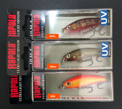 Rapala Ultra Light Minnow Maket Balık 4cm 3g - 1