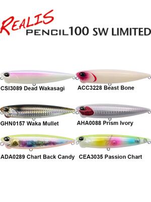 REALIS PENCIL SW LIMITED 100 14.8gr Su Üstü Maket Balık - 2