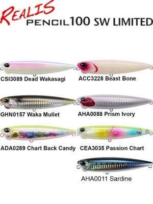 REALIS PENCIL SW LIMITED 100 14.8gr Su Üstü Maket Balık - 2