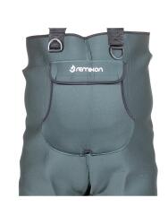 Remixon 4.5mm Neopren Yeşil PVC Bot Tulum Çizme - 4