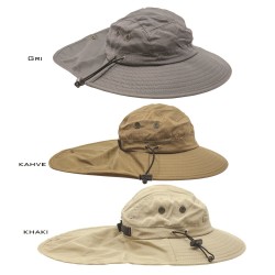 Remixon Safari 3 Renk Avcı Şapkası - Thumbnail
