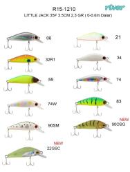 River Little Jack 35F 3.5cm 2.3gr Maket Balık - 2