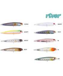 River Seabass Bullet 95 9.5cm 11gr Su Üstü Maket Balık - 2
