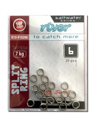 River Split Ring 20 Adet - River