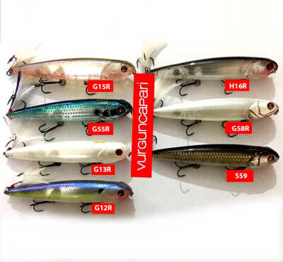 River2sea Rover 128 Maket Balık Sahte Balık - 1