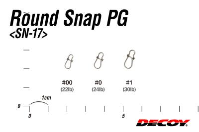 Round Snap PG 8 Adet Ralapa Klipsi - 3
