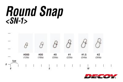 Round Snap SN-1 13 Adet Rapala Klipsi - 3