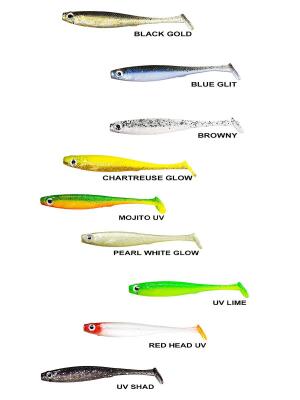 Ryuji Mister Shad 10cm 7gr Silikon Yem 3 Adet - 2