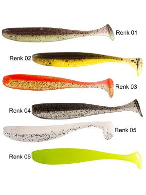 Ryuji Perfect Bait BT Karides Kokulu Silikon Yem 7cm 10 adet - 2