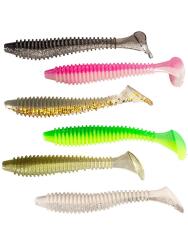 Ryuji Perfect Bait LT Karides Kokulu Silikon Yem 7cm 10 adet - Ryuji