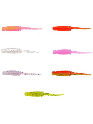 Ryuji Rock Worm 4cm Kokulu Silikon Yem 12 Adet - 1