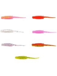 Ryuji Rock Worm 4cm Kokulu Silikon Yem 12 Adet - 1