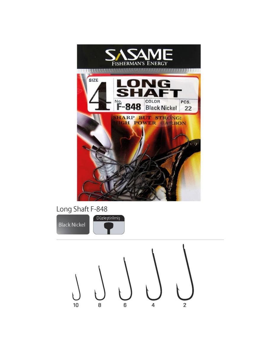Sasame Long Shaft F-848 Serisi Olta İğnesi