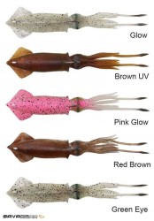 Savage gear 3D TPE Swim Squid 95mm 10g 2 Adet Suni Yem - Savage Gear