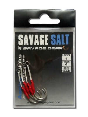Savage Gear Assist Hook 4 Adet Assist İğne - 1