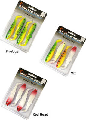 Savage gear Cannibal 10cm 4 Adet Suni Yem - 1