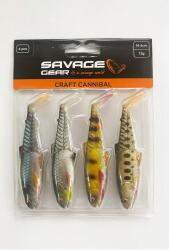 Savage Gear Craft Cannibal 10.5cm 12gr Clear Water Mix 4 Adet - Savage Gear