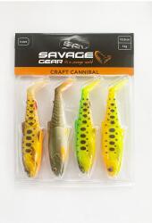 Savage Gear Craft Cannibal 10.5cm 12gr Dark Water Mix 4 Adet - Savage Gear