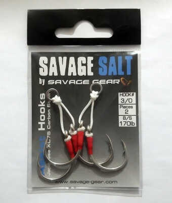 Savage Gear Eyed Assist Hook Double 2 Ad. Assist İğne - 1
