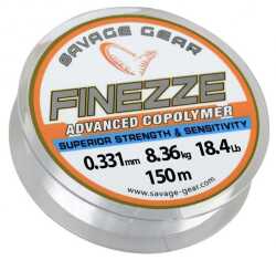 Savage Gear Finezze Mono 150m Clear Misina - Savage Gear