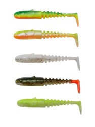 Savage Gear Gobster Shad 9cm 9gr Dark Water Mix Silikon Yem 5 Pcs - Savage Gear