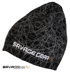 Savage gear Knit Geometry Beanie Black Bere - Savage Gear