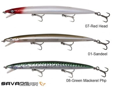 Savage Gear MAG Sandeel Jerk Minnow 210 44g Suni Yem - 1