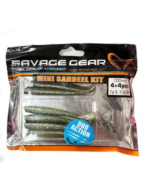 Savage gear Mini Sandeel Kit 10 Adet (1+1+4+4) Suni Yem Sandeel - 1