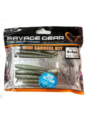 Savage gear Mini Sandeel Kit 10 Adet (1+1+4+4) Suni Yem Sandeel - 1