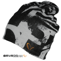 Savage gear Printed Beanie Black/Grey	Bere - Savage Gear