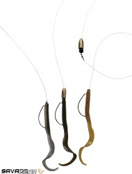 Savage gear Rib Worm Kit 30+17 Adet Silikon Yem - 3