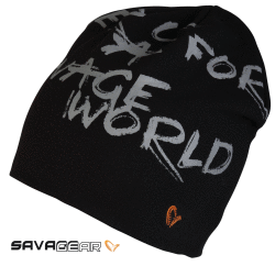 Savage gear Savage World Beanie Black Bere - Savage Gear