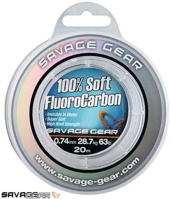 Savage Gear Soft Fluoro Carbon Misina - 1