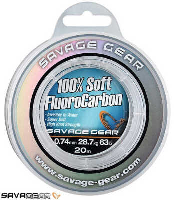 Savage Gear Soft Fluoro Carbon Misina - 1