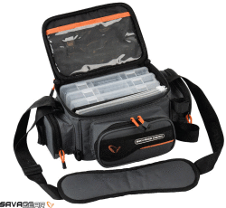 Savage Gear System Box Bag S 3 Boxes & PP Bags (15x 36x 23 cm) - Savage Gear