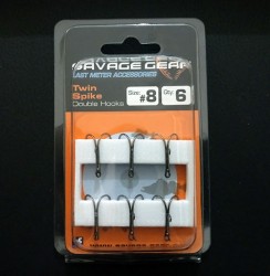 Savage Gear Twin Spike Double Hooks - Savage Gear