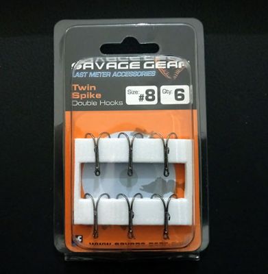 Savage Gear Twin Spike Double Hooks