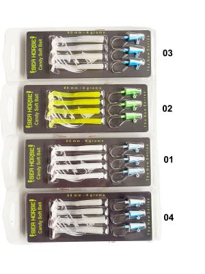 Sea Horse Candy Soft Bait 8cm 6gr Silikon Yem - 2