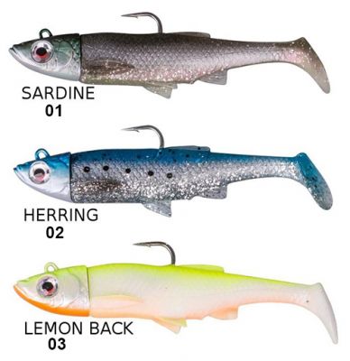 Savagear 3D Sardine 2+1 8cm #2 10g Silikon Yem - 1