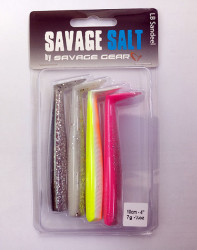 Savage Gear - Savagear Sandeel 10cm 4pcs 7g Mix Silikon Yem