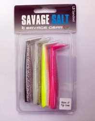 Savagear Sandeel 10cm 4pcs 7g Mix Silikon Yem - Savage Gear