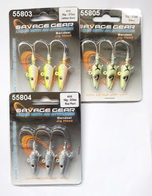 Savagear Sandeel Jig Head 16g 3/0 - 3pcs