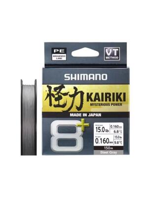 Shimano Misina Kairiki 8+ 150m Steel Gray İp Misina - 1